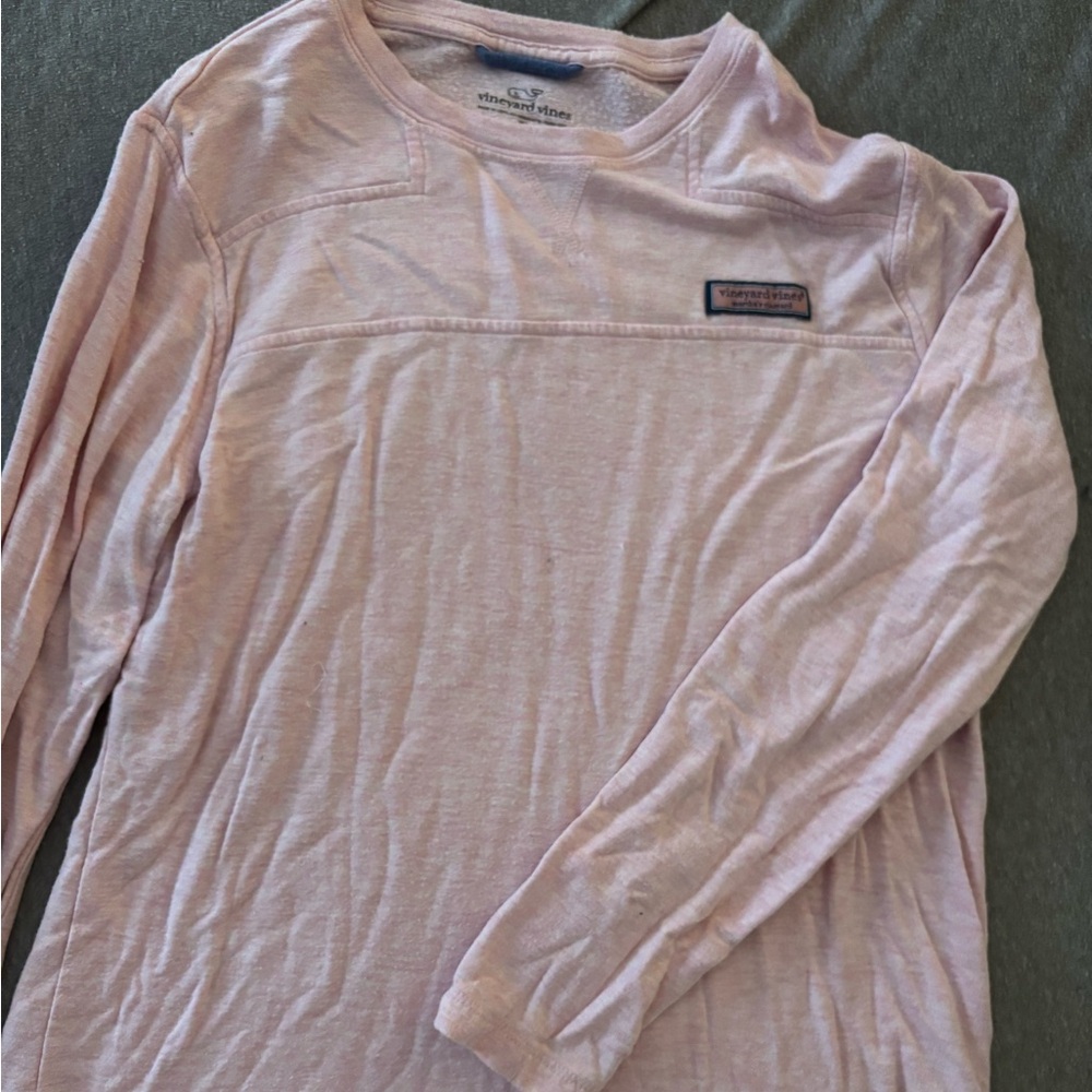 Vineyard Vines XL girls pink top